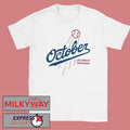October Los Angeles Postseason Logo Shirt