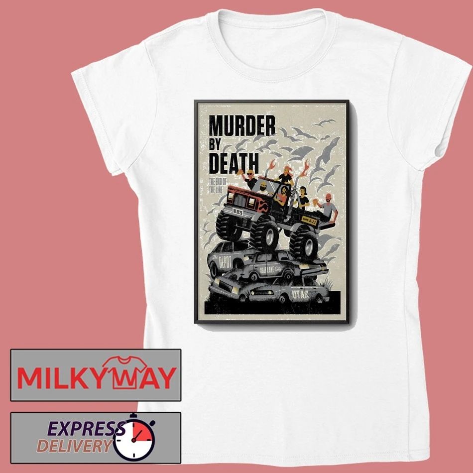 Murder By Death The Depot In Salt Lake City UT Oct 19 2025 Poster shirt