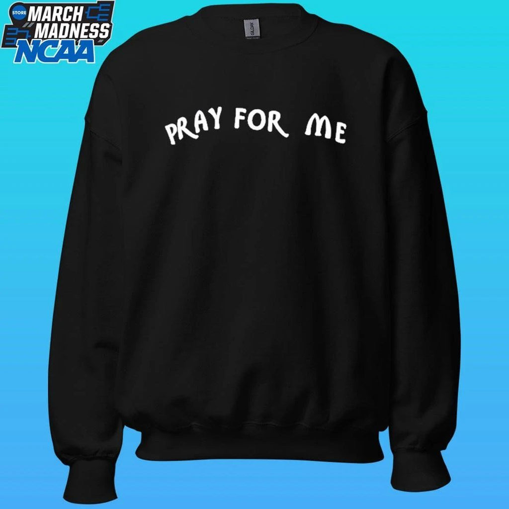 Justin Wearing Pray For Me Shirt
