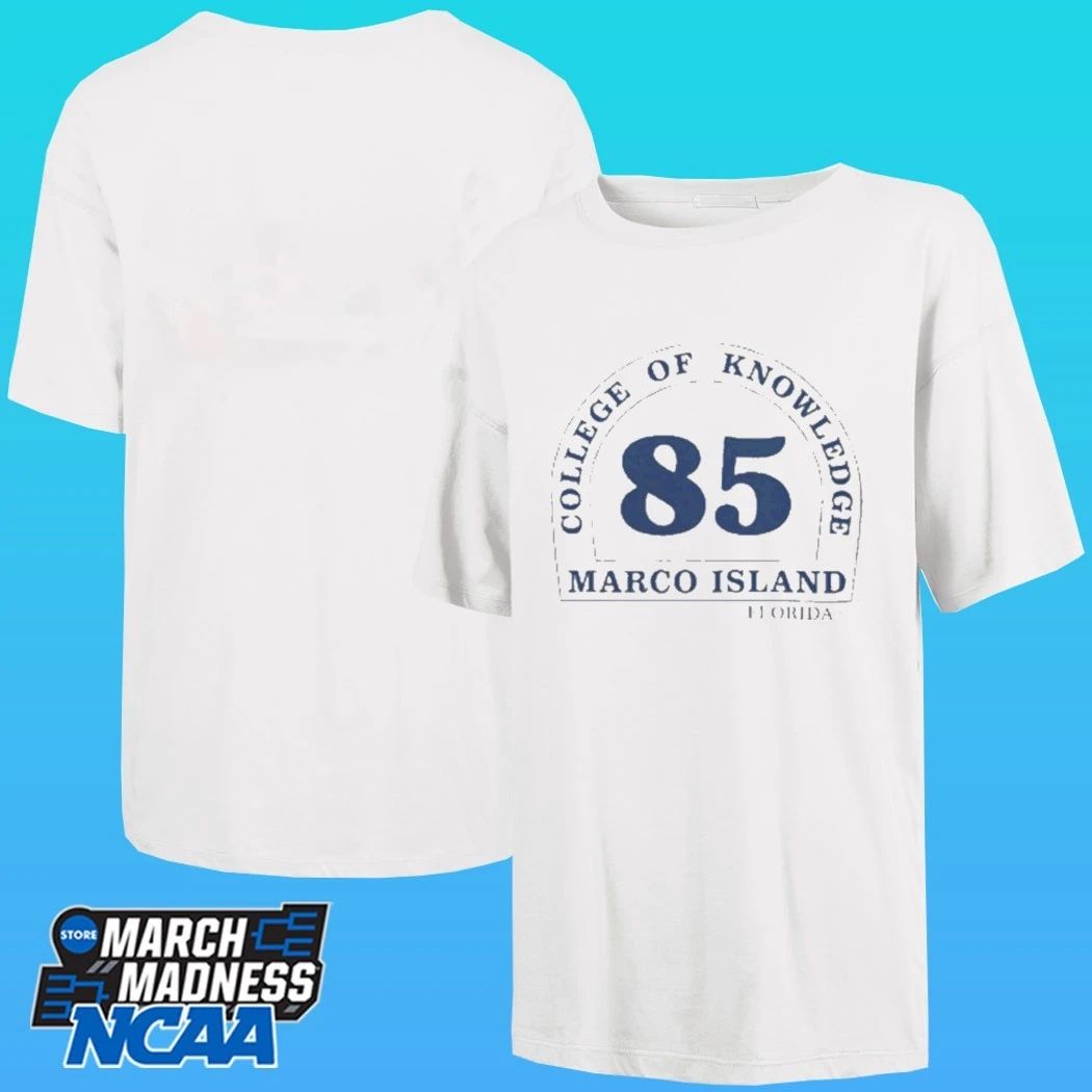 College Of Knowledge 85 Marco Island Florida Shirt
