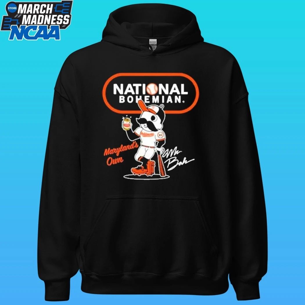 National Bohemian Mr. Boh Baseball Maryland’s Own Shirt