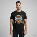 Michigan Wolverines Men’S Basketball National Champions Big Text W Ball T-Shirt