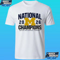 Michigan Wolverines MBB National Champions Classic 2026 NCAA Men’s Basketball Championship Shirt