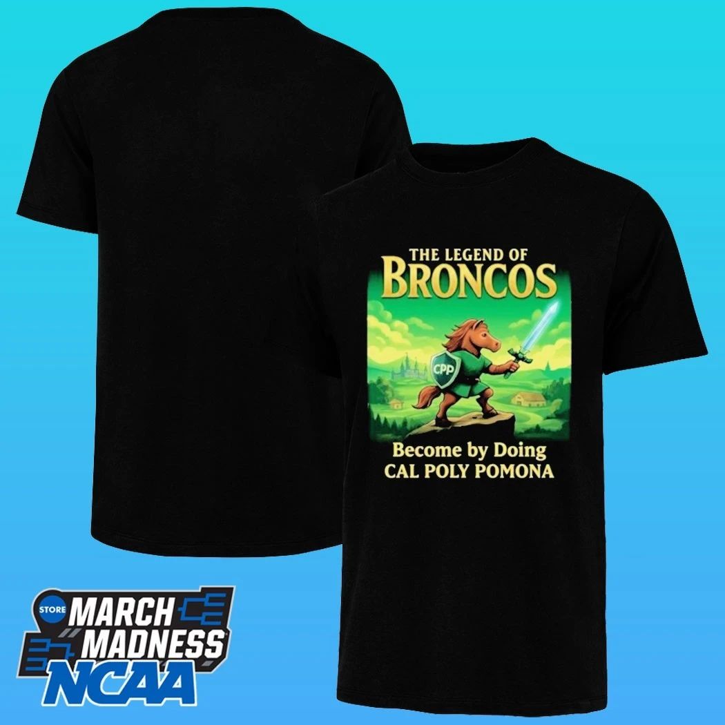 The Legend Of Broncos Become By Doing Cal Poly Pomona Shirt