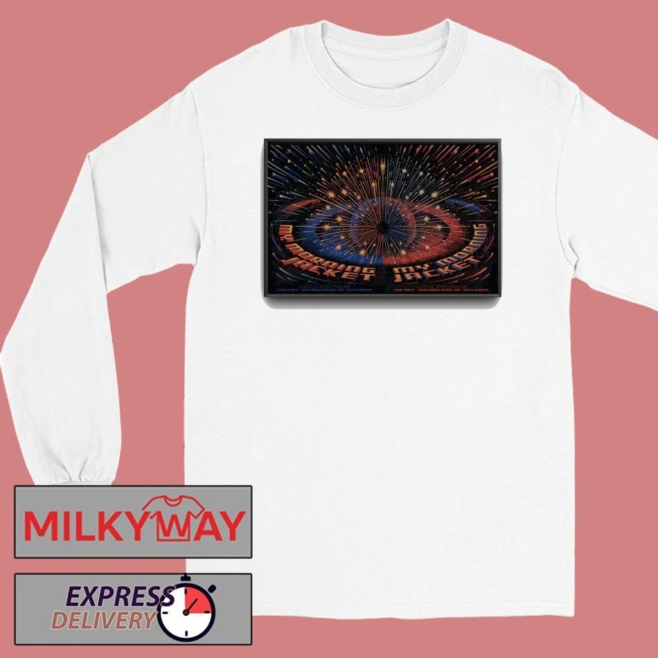 My Morning Jacket Philadelphia PA 10 10-10 11 2025 Tour Poster shirt