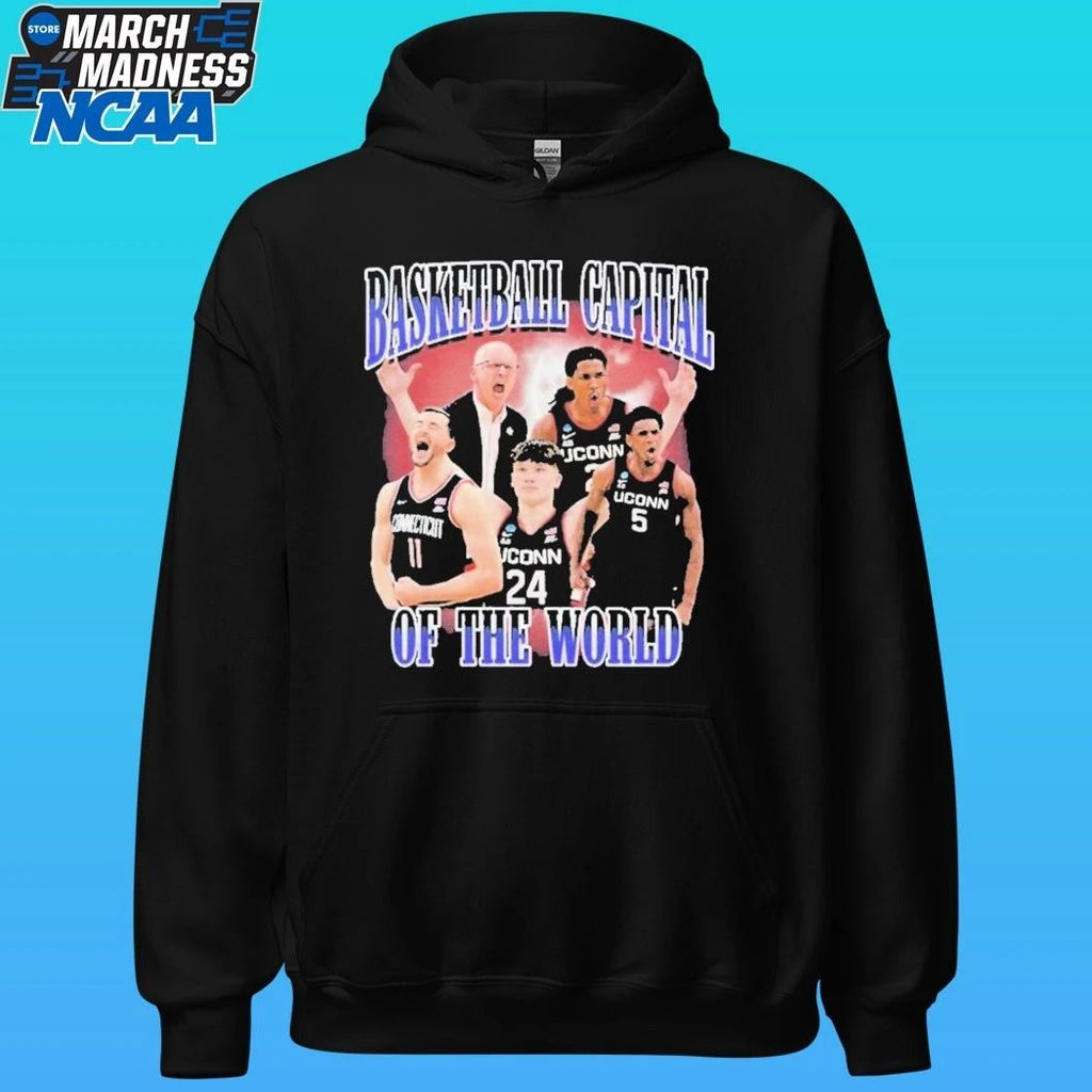 Uconn Huskies Basketball Capital Of The World Shirt
