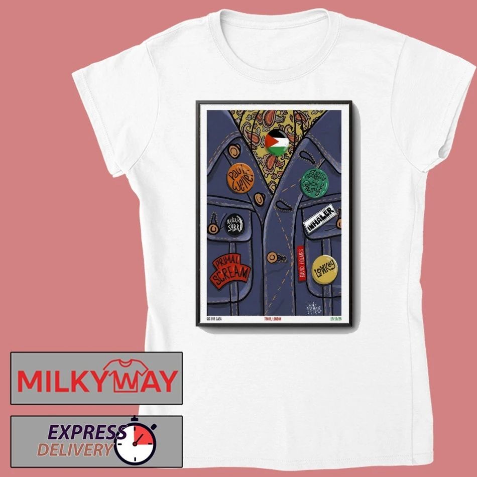 Paul Weller Oct 17 2025 Troxy in London UK Poster shirt