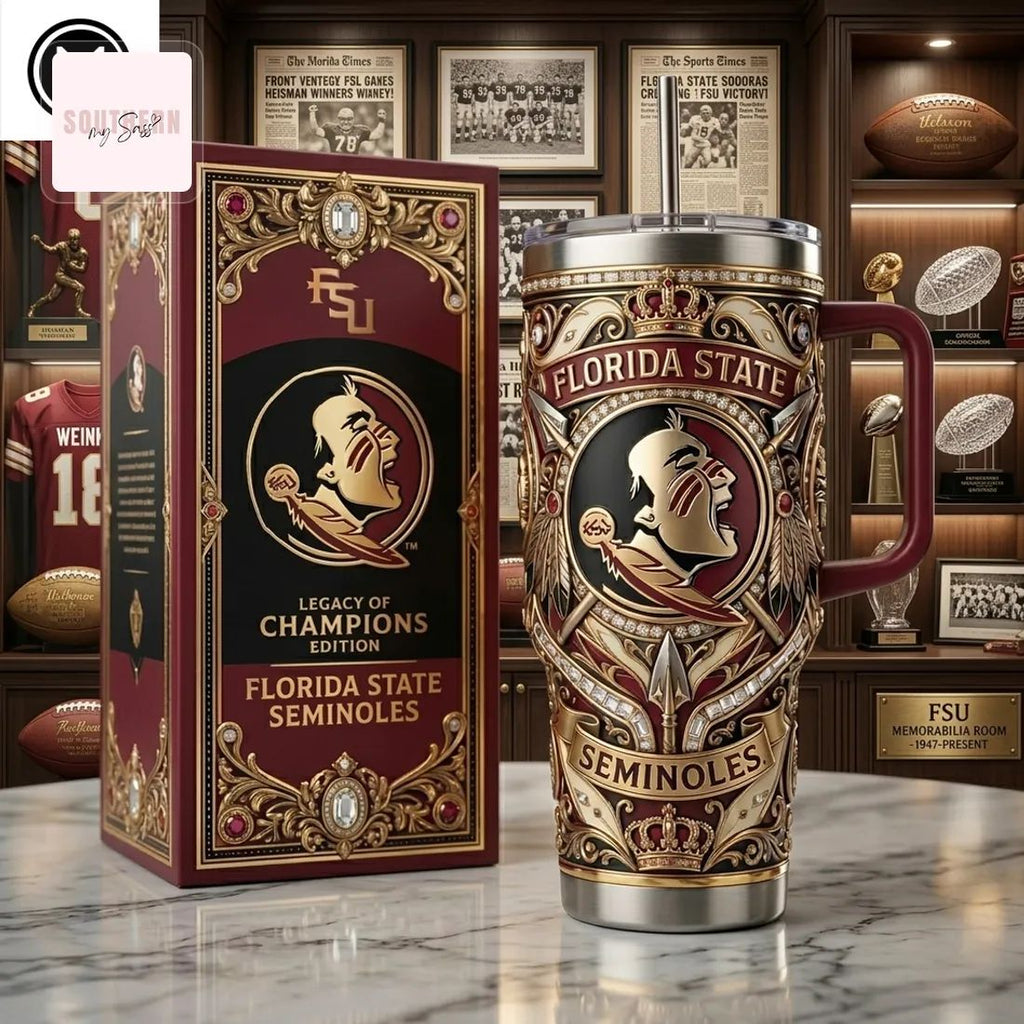 Florida State Seminoles Legacy of Champions Edition 40oz Tumbler