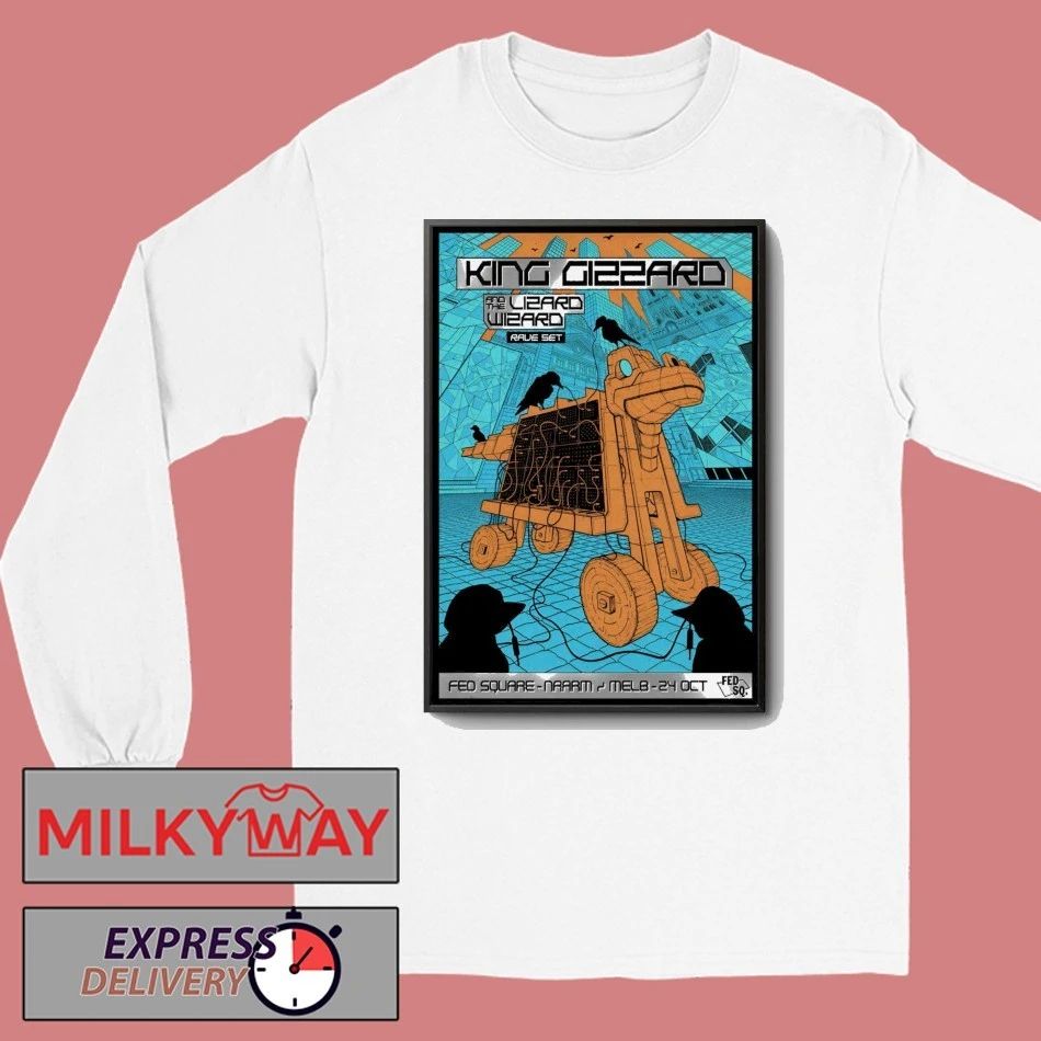 King Gizzard And The Lizard Wizard Tour Melbourne AUS Oct 24 2025 Poster shirt