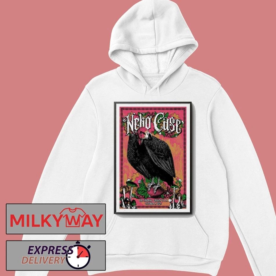 Neko Case The Caverns in Pelham, TN October 9, 2025 Poster shirt