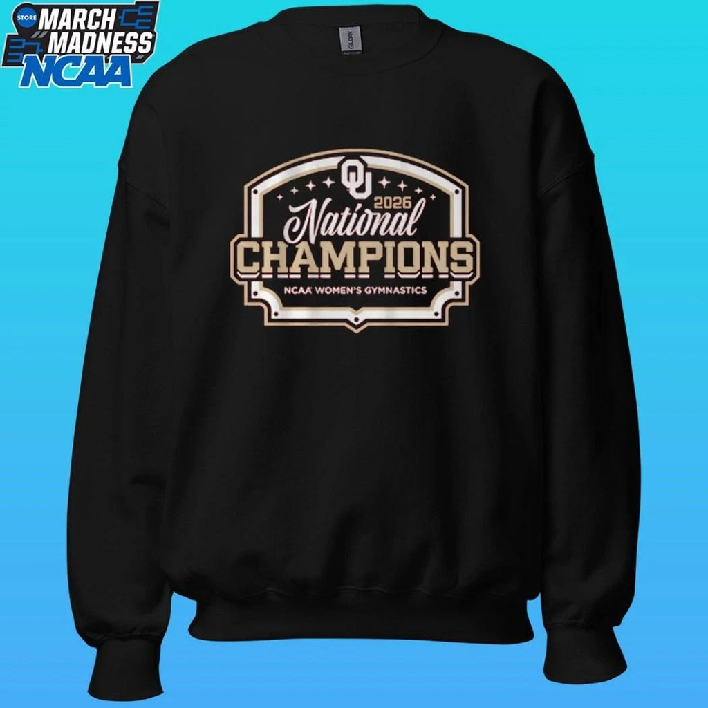 Oklahoma Women’s Gymnastics 2026 National Champions Shirt