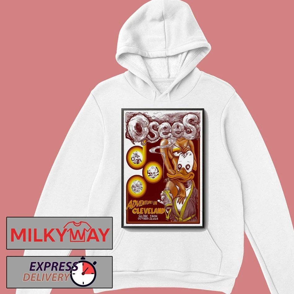 Osees In Cleveland OH On Oct 28 2025 Poster shirt