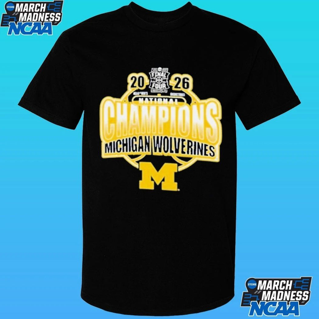 Michigan Wolverines Youth 2026 Men’s Basketball National Champions Shirt