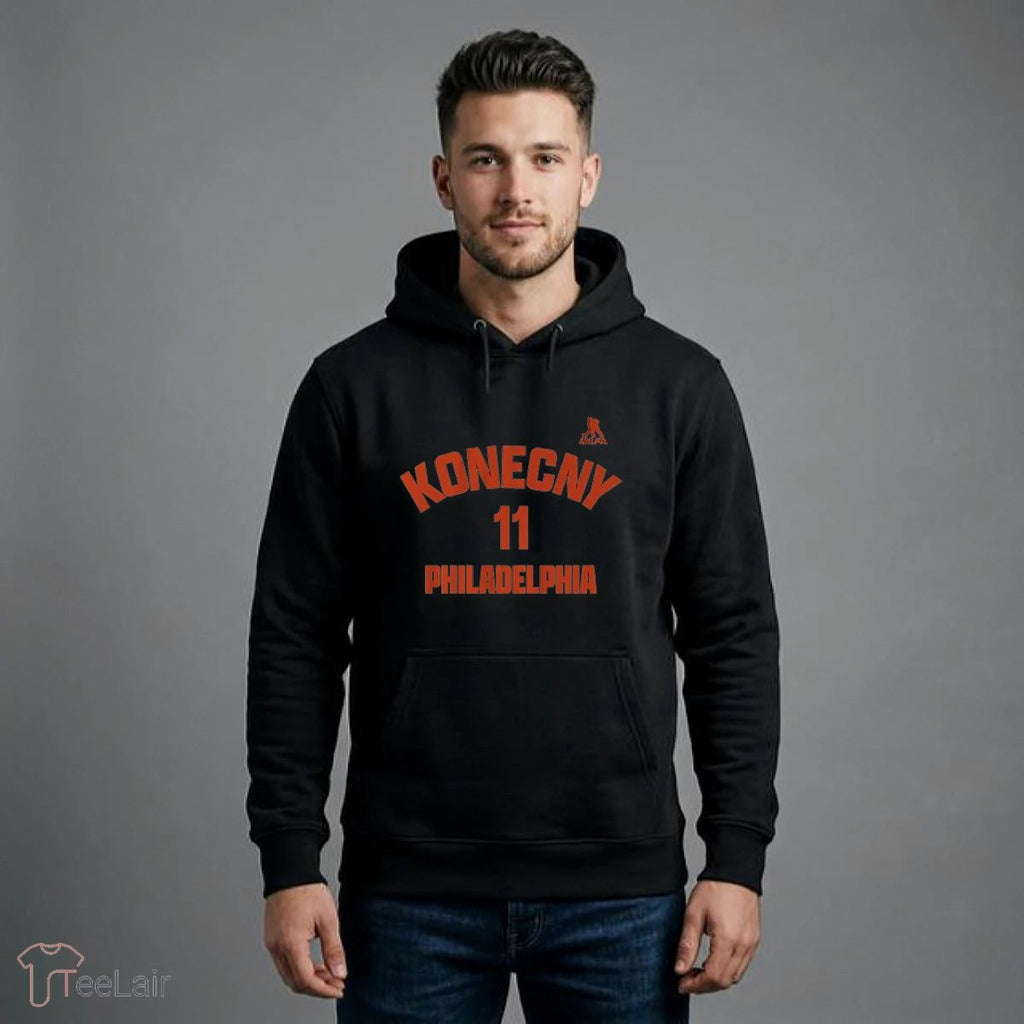 Travis Konecny Philadelphia Name & Number T-Shirt