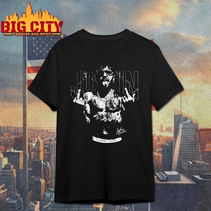 Justin Bieber Middle Finger T-Shirt