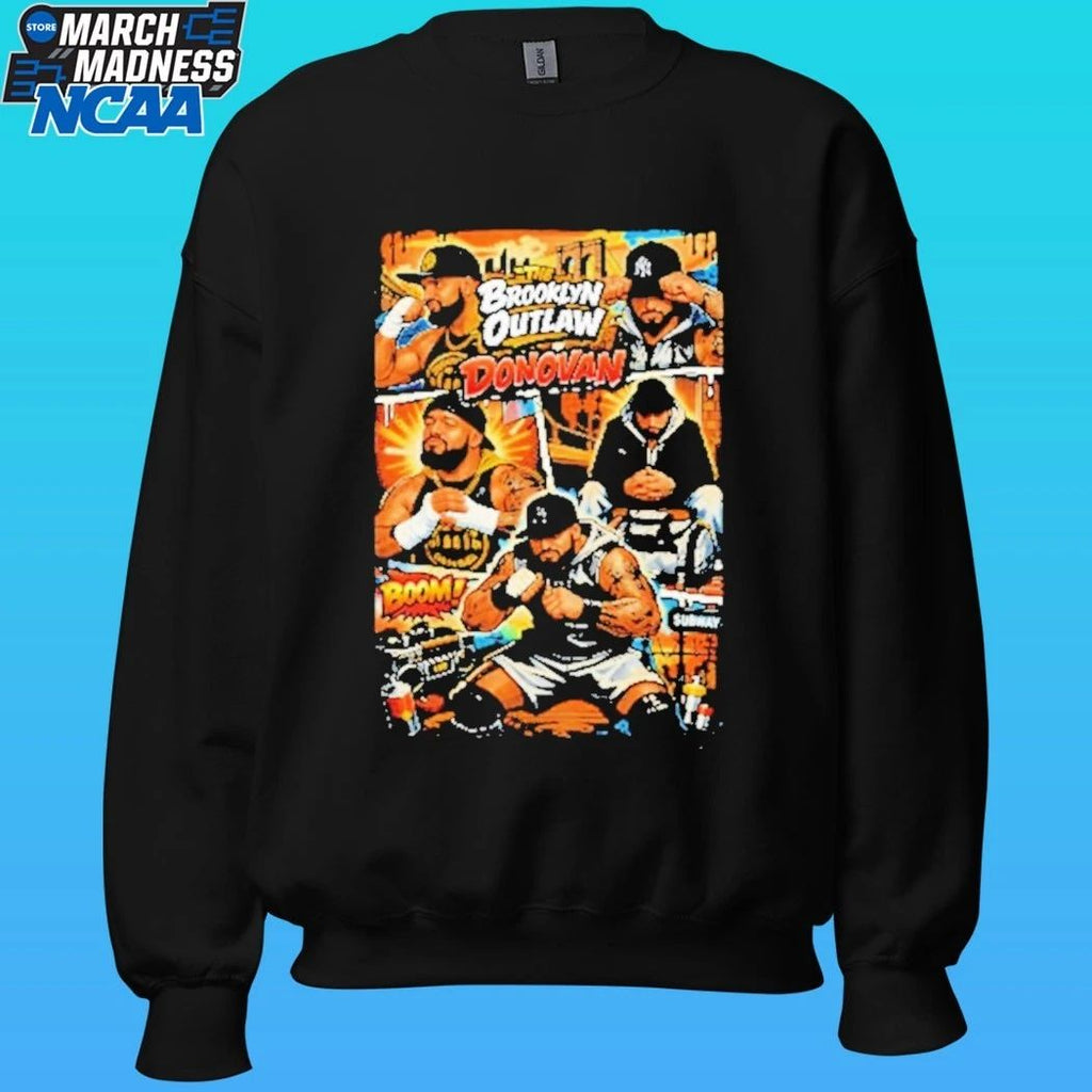The Brooklyn Outlaw Donovan Bk Outlaw Comic Strip Shirt
