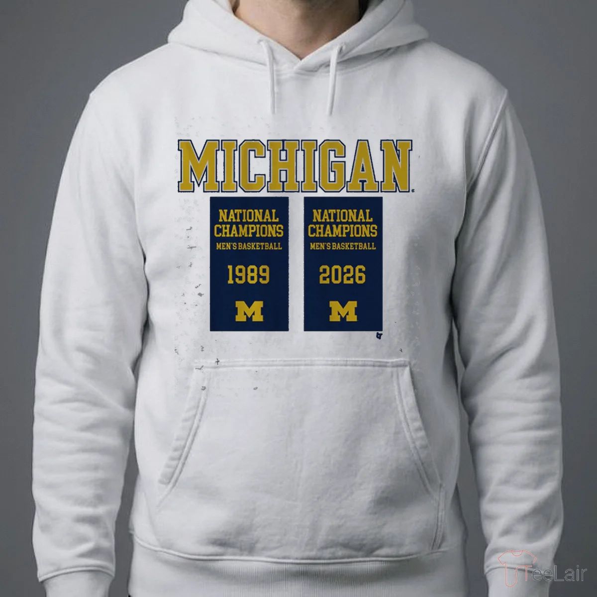 Michigan Wolverines MBB 2026 National Champions Banners T-Shirt