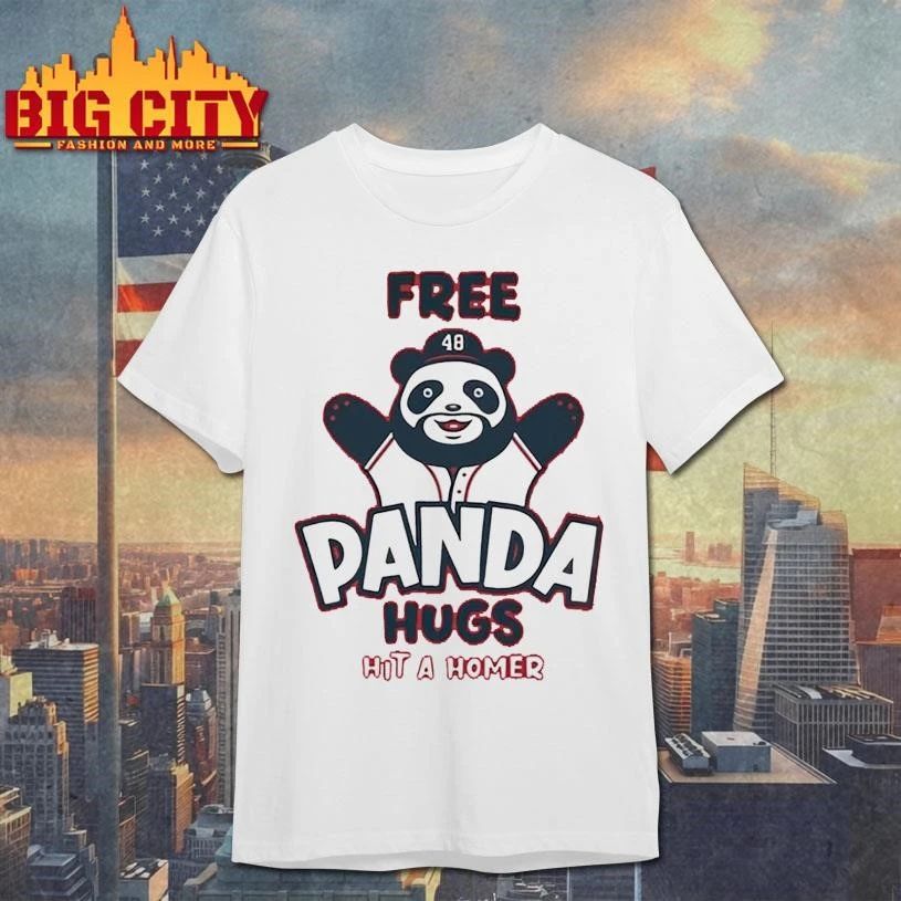 Ronald Acuna Jr Free Panda Hug Hit A Homer Shirt