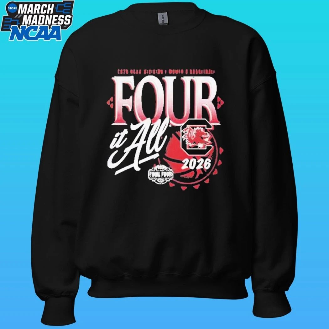 South Carolina Gamecocks Women’s Basketball Tournament 2026 NCAA March Madness Final Four Shirt