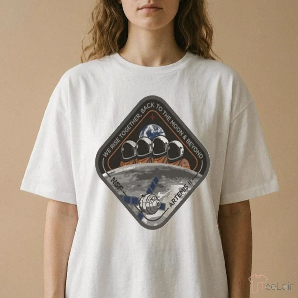 Nasa Space Flight Artemis Ii Mission Shirt
