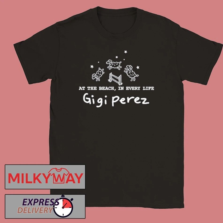 2025 Gigi Perez At The Beach In Every Life Tour Shirt