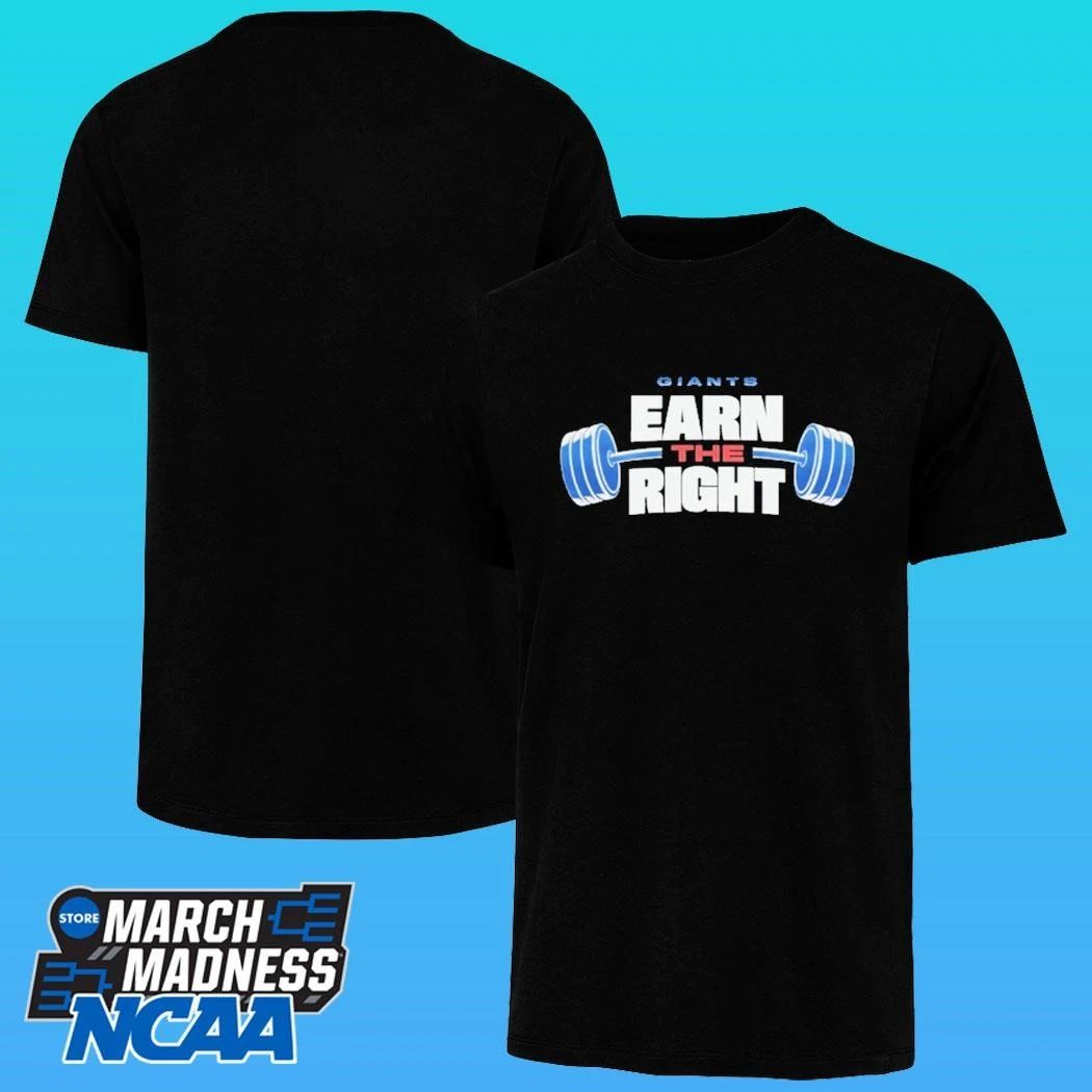 Giants Earn The Right Shirt