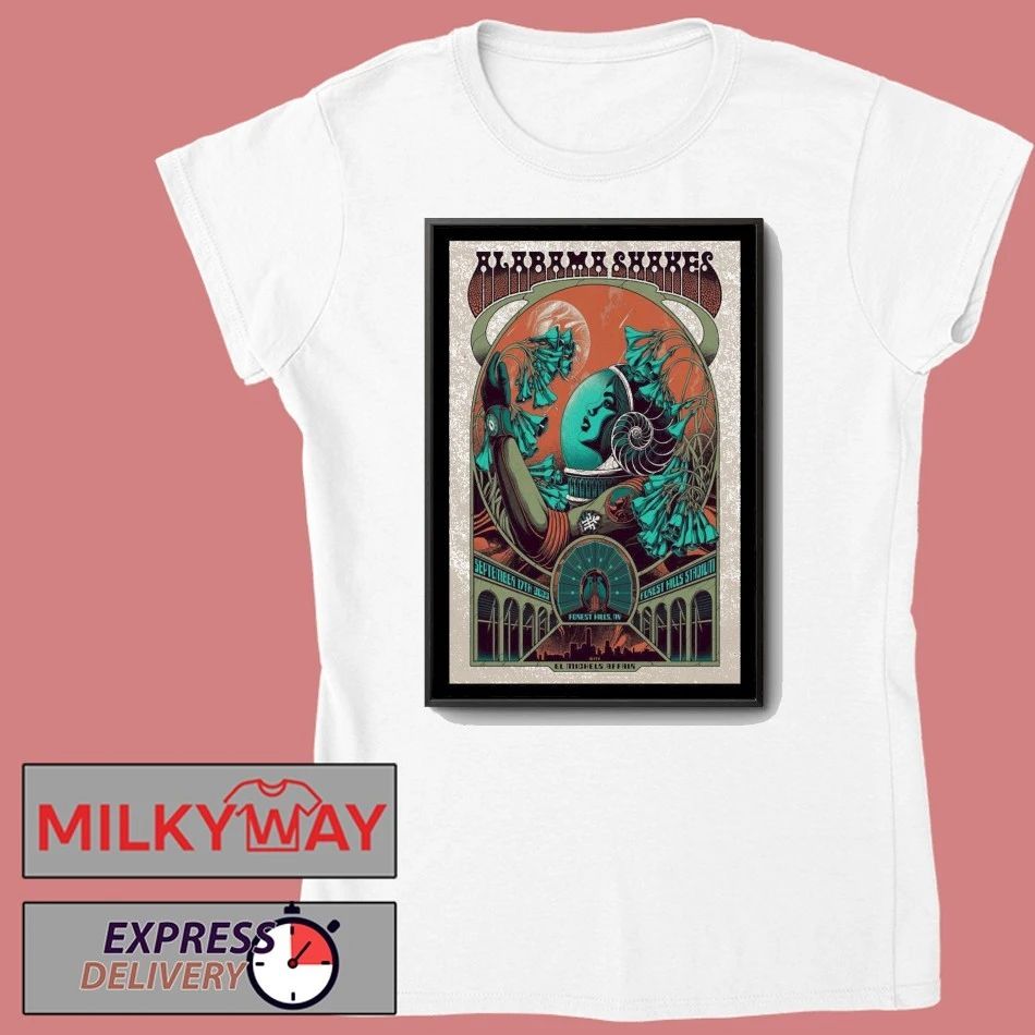 Alabama Shakes Forest Hills, NY Tour Sep 17 2025 Poster shirt