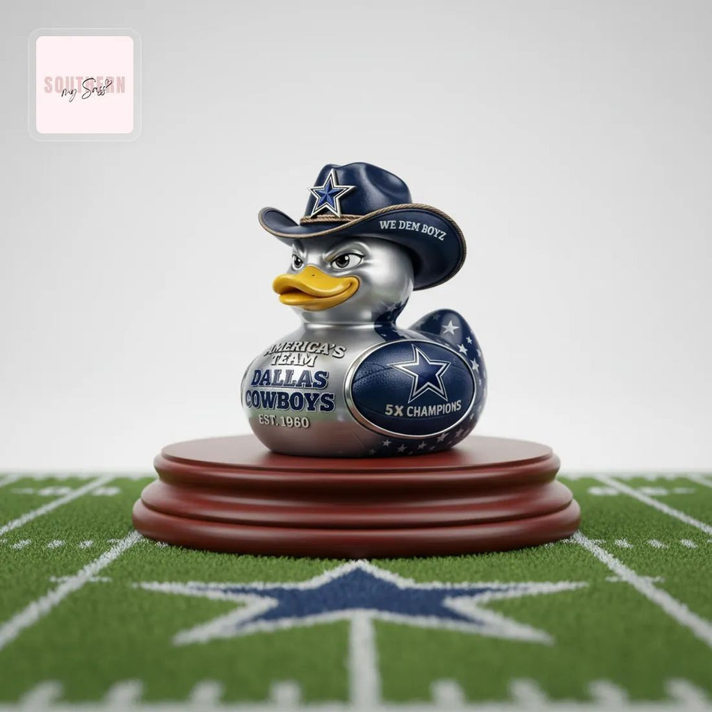 Dallas Cowboys America’s Team 5X Champions Rubber Duck