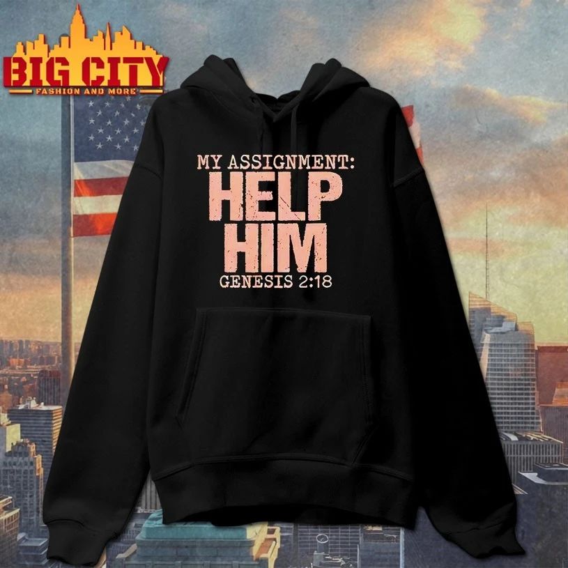 My assignment help him genesis 2 18 christian faith T-shirt