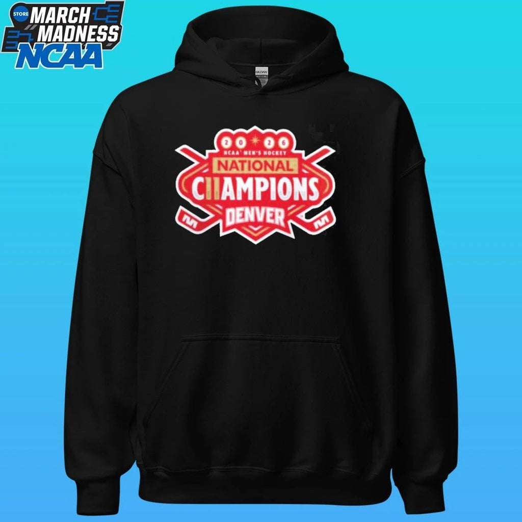 Denver Pioneers 2026 NCAA Frozen Four Men’s Ice Hockey National Champions Logo Shirt