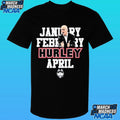 January February Hurley April UConn Huskies Basketball Shirt
