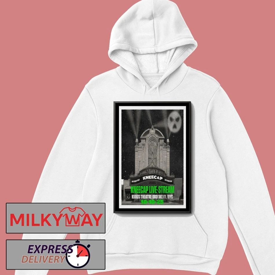 Oct 10, 2025 Kneecap Concert Kings Theatre in Brooklyn, NY Poster shirt