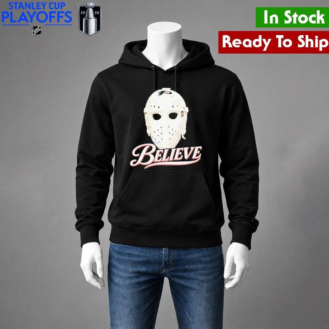Philadelphia Flyers Ice Hockey Mask Believe Shirt
