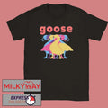 Goose 5 Logo Wine T-Shirt