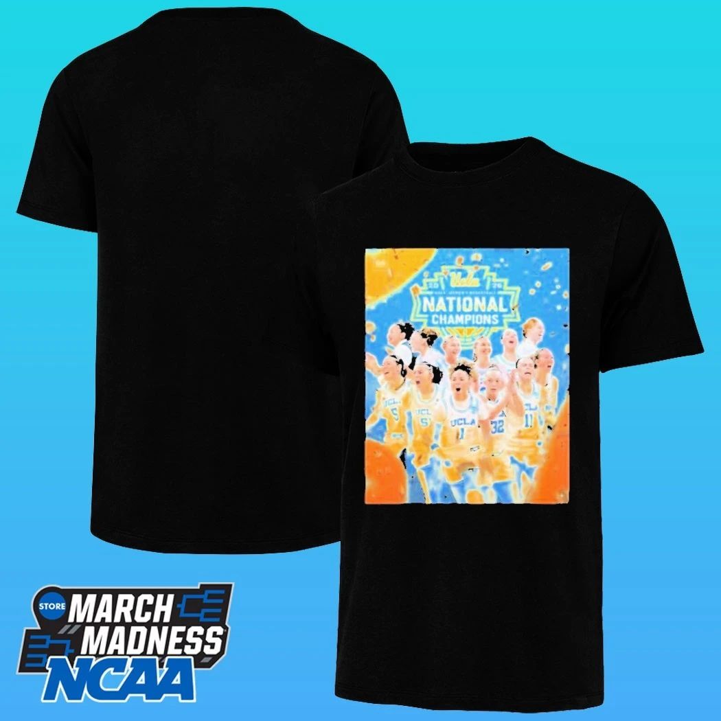 Ucla Bruins Women’s Basketball 2026 NCAA National Champions Go Bruins T-shirt
