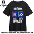 Montreal Canadiens vs Tampa Bay Lightning 2026 NHL Stanley Cup Playoffs First Round Shirt