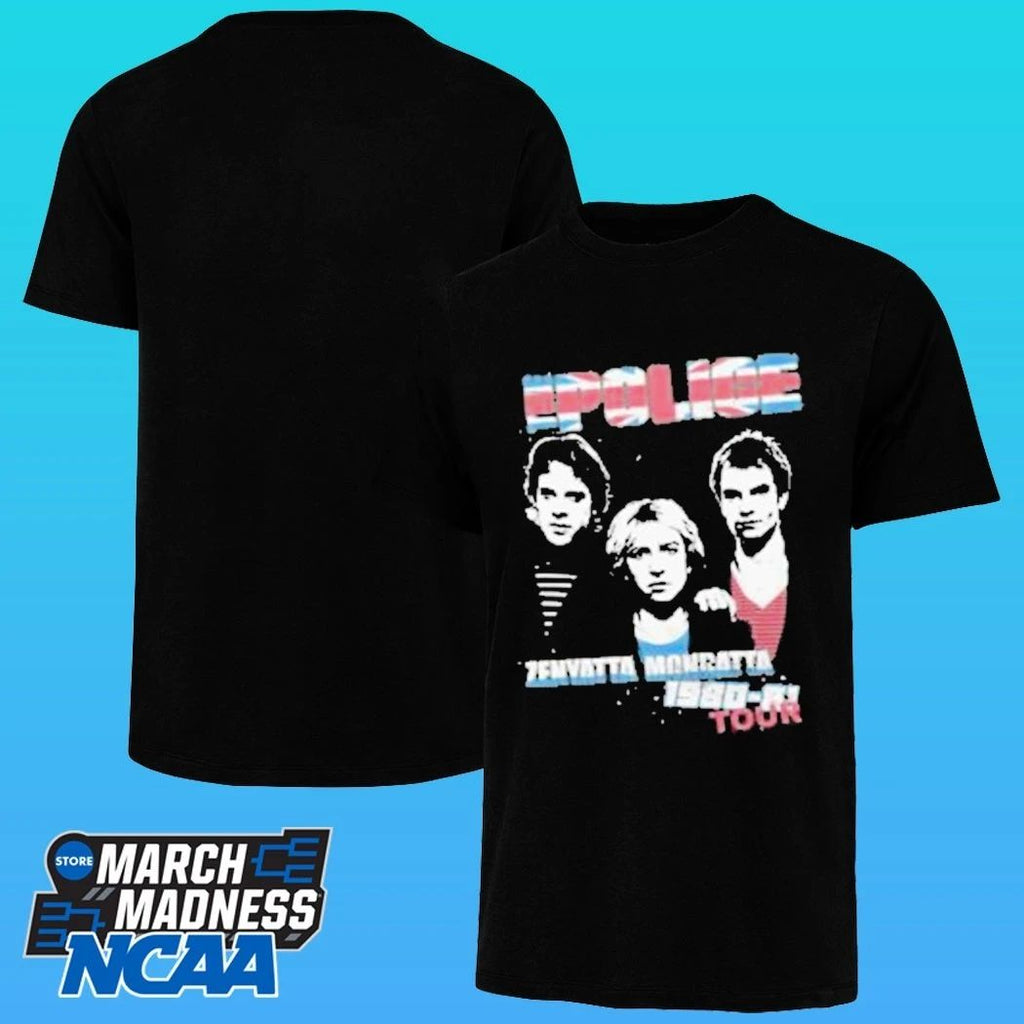 The Police Zenyatta Mondatta 1980 Tour Shirt
