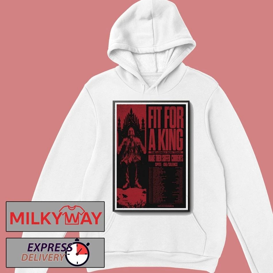 SPITE & 156 Silence The Lonely God Tour 2025 Poster shirt