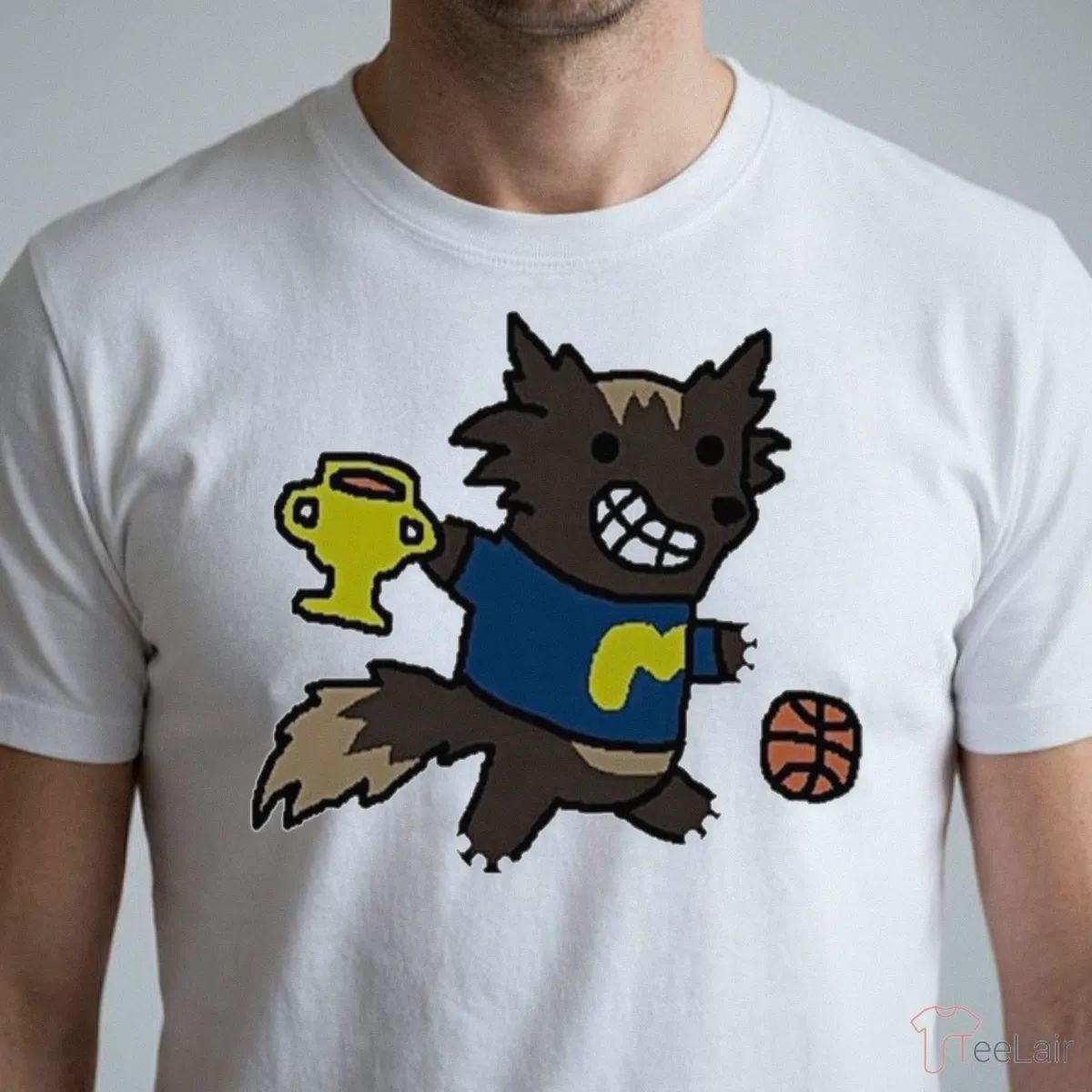 Funny Fox Michigan Wolverines Mens Basketball Champions 2026 March Madness Meme Shirt