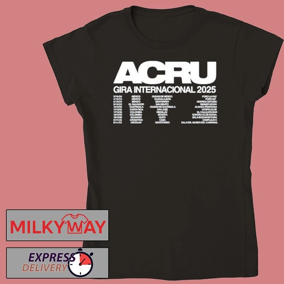 ACR1UNO Gira Internacional Tour 2025 shirt