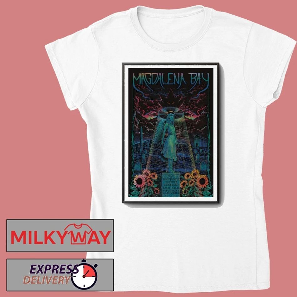 Magdalena Bay Tour Los Angeles, CA 2025 Poster shirt