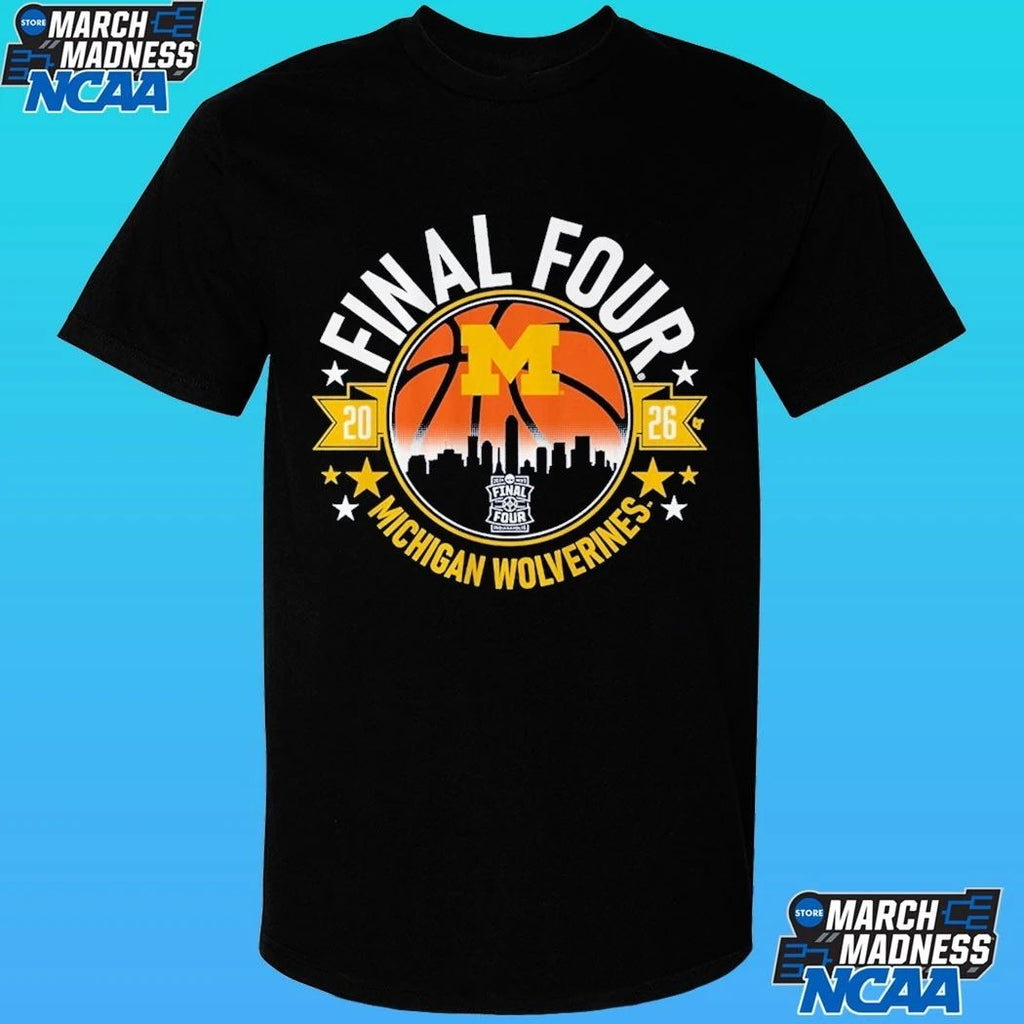Michigan Wolverines MBB 2026 Final Four Shirt