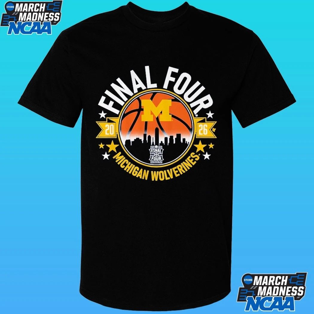 Michigan Wolverines MBB 2026 Final Four Shirt