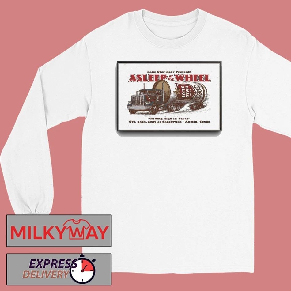 Asleep At The Wheel Austin TX October 25 2025 Poster shirt