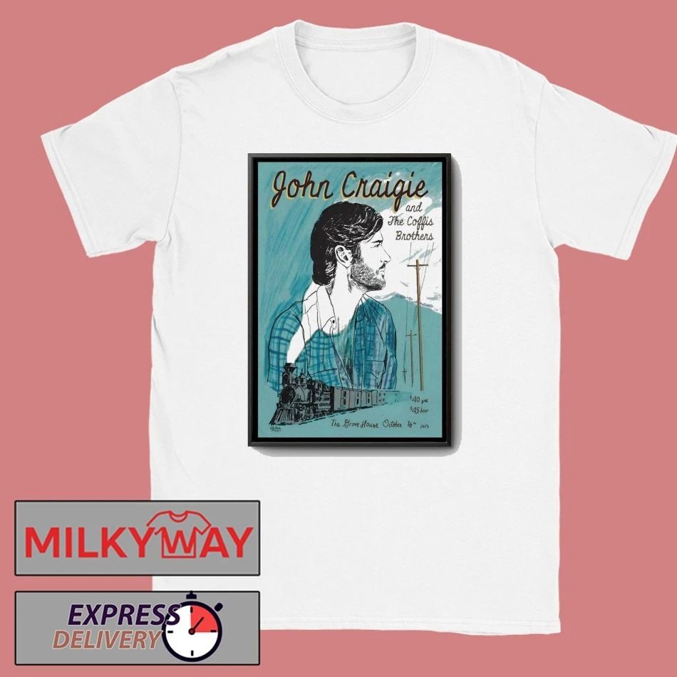 John Craigie Oct 16 2025 The Grove House Mariposa CA Poster shirt