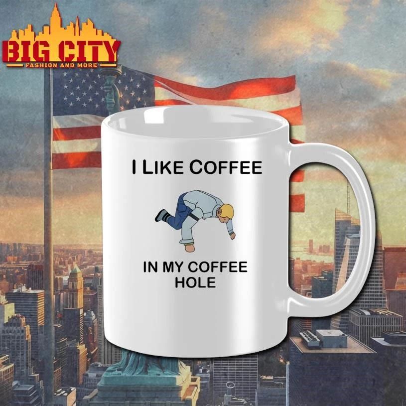 I Like Coffee In My Coffee Hole Funny Shirt