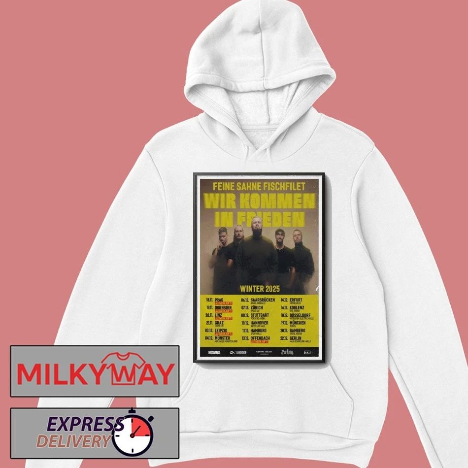Feine Sahne Fischfilet Winter Tour Poster shirt