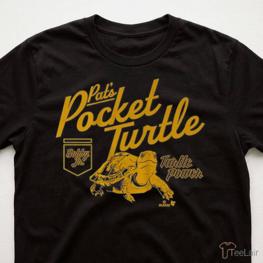 Pat Murphy Pocket Turtle T-Shirt