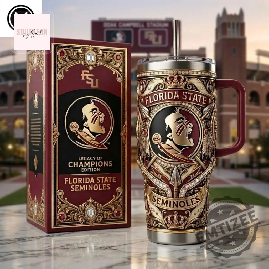 Florida State Seminoles Legacy of Champions Edition 40oz Tumbler