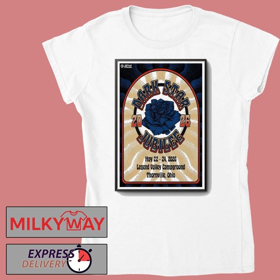 Dark Star Jubilee 2026 Concert Poster shirt